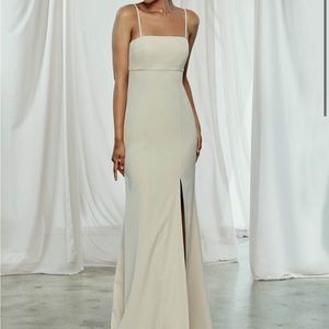 AMSALE BRAY GBO44P Fawn dress